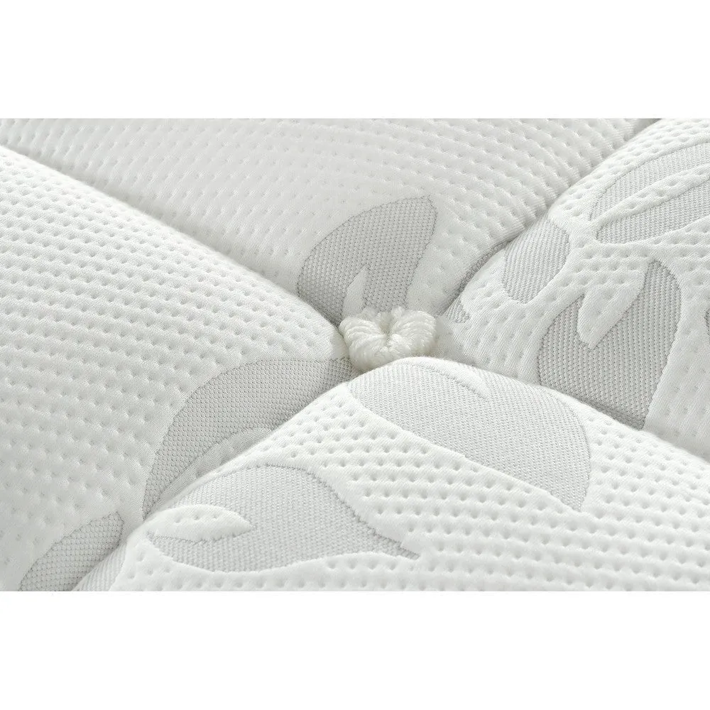 Fij 10 Inch Full Size Mattress, Memory Foam, Supportive Pocket Coil Springs By Casagear Home