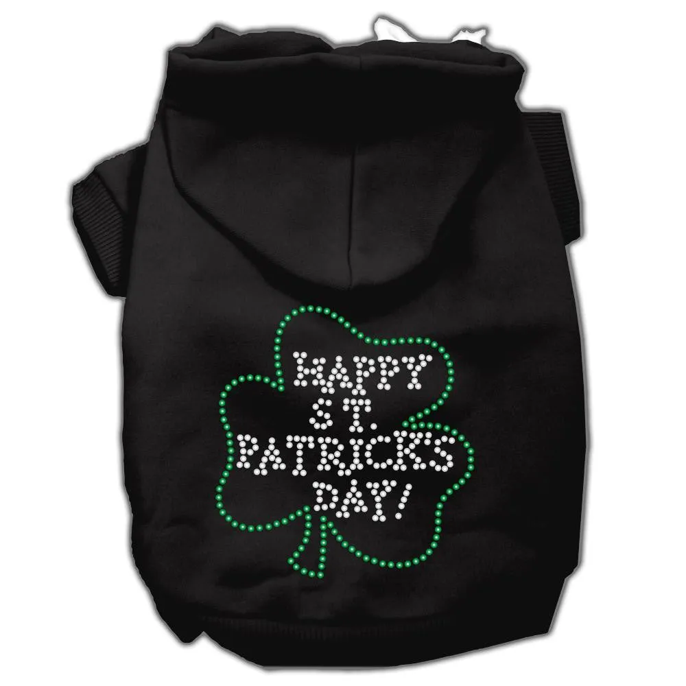 Happy St. Patrick's Day Hoodies Black XXXL(20)