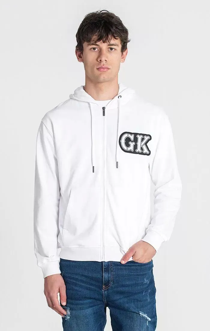 White Hoodie Jacket